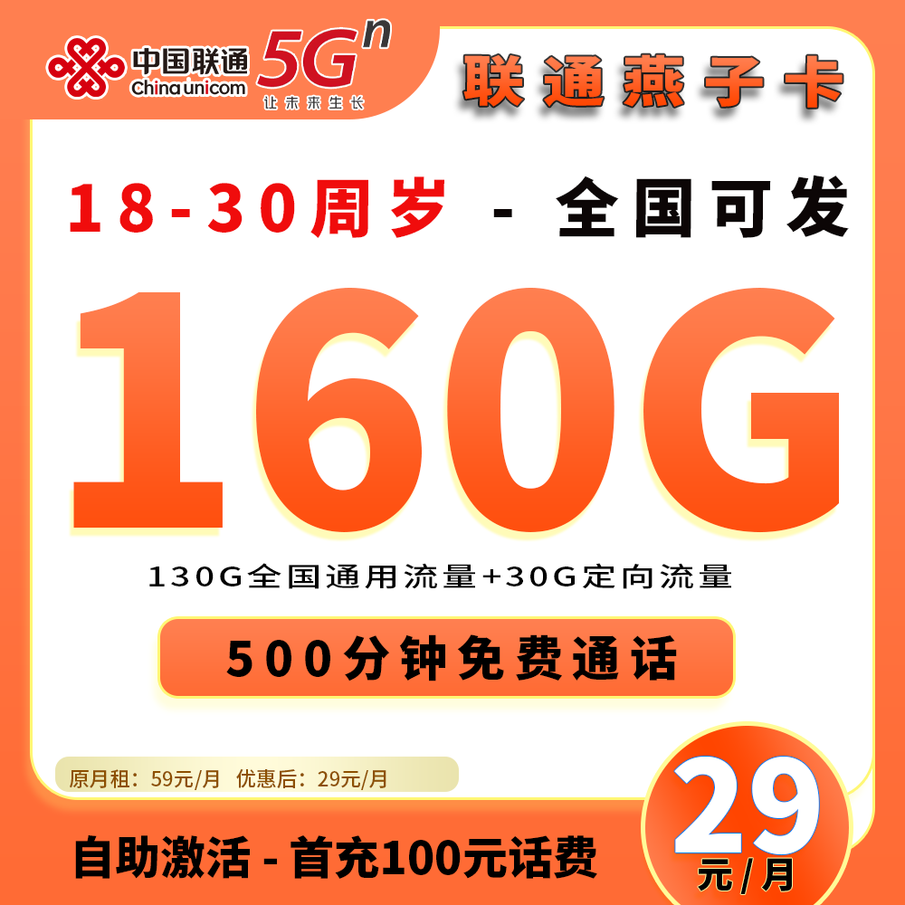 91717【联通燕子卡】